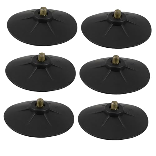 Kisangel 6Pcs Replacement Suction Base for Tumbler Durable Rubber Sandbag Sucker Cups for Easy Installation for Martial Arts Training and Home Fitness