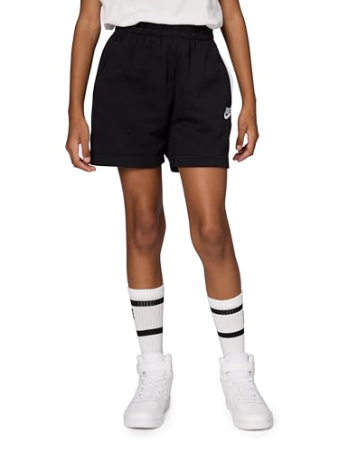 Nike Girls' Sportswear Club Fleece French Terry Shorts