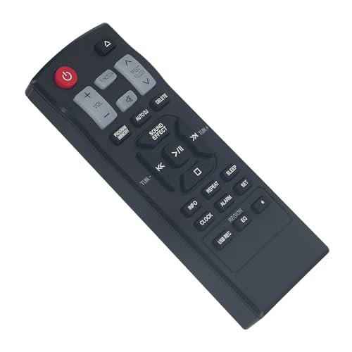 AIDITIYMI COV34618201 Replace Remote Control Compatible with LG Electronics CM4360 CMS4360F 230W Hi-Fi Entertainment System (2016 Model)