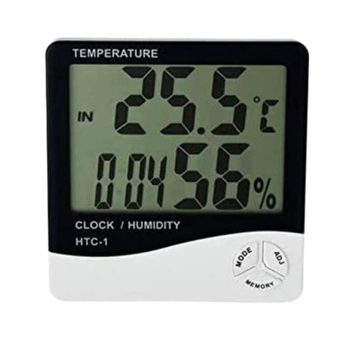 Image of MCP Healthcare, Digital Indoor & Outdoor Hygrometer Thermometer Measure Temperature in Both Units C and F Degree.