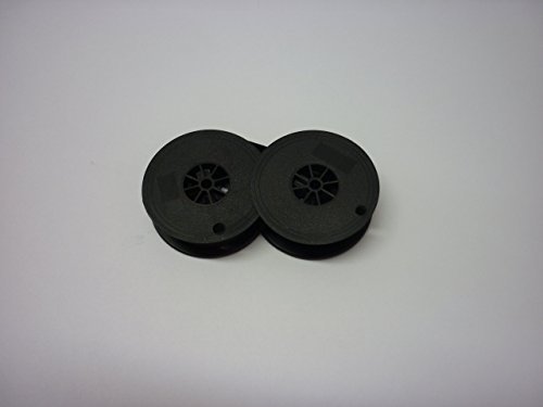 Adler Universal and Universal 200 Typewriter Ribbon, Black, Compatible, Twin Spool by Swartz Ink