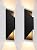 LEONLITE Dimmable LED Up Down Wall Light, 100-277V, CRI 90+, UL Listed IP65 Waterproof, 10%-100% Dimmable for Commercial Outdoor, 14 Inch Modern Porch Light, 1600LM 3000K, Pack of 2