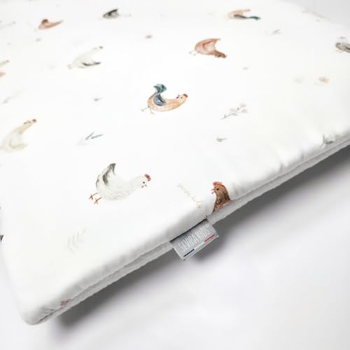 Oreiller plat d'excellence en satin de coton Gallina 60 x 40 cm - 4