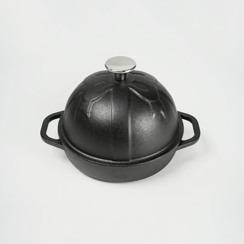 HAWOK 6.3inch Cast Iron Bread Cloche