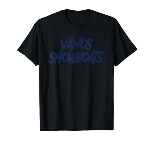 Vamos Showboats Memphis Football Tailgate T-Shirt