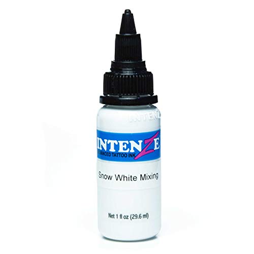Intenze Snow White Mixing Tattoo Ink 1oz