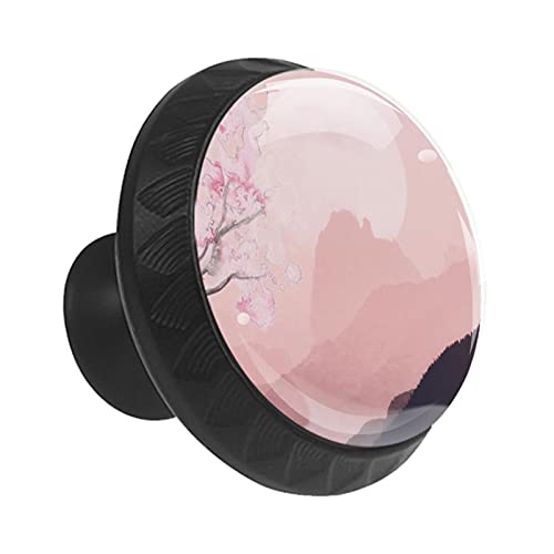 Boutons de tiroir ronds arbre 35 mm lot de 12 commode chambre bébé