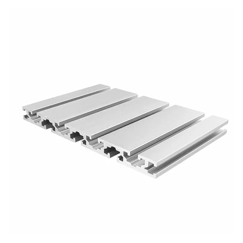 Profilé aluminium 15180 argenté de 850mm extrudé pour guidage linéaire CNC