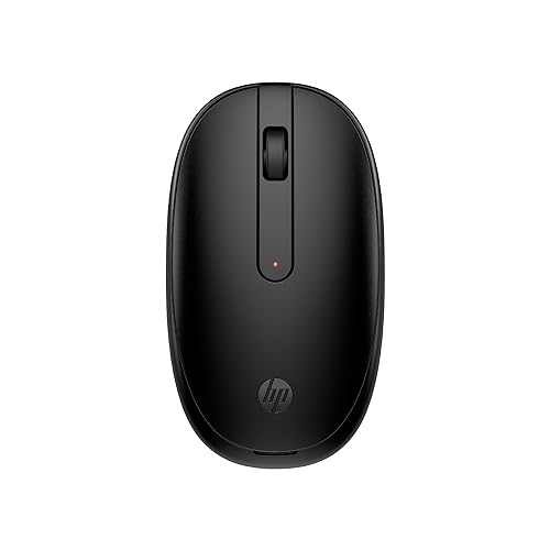 HP 240 Bluetooth Wireless Mouse with 3 Buttons/1600 DPI Red Optical Tracking/Sleek and Ambidextrous/Compatible to Windows 10, macOS, Chrome OS, 3 Year