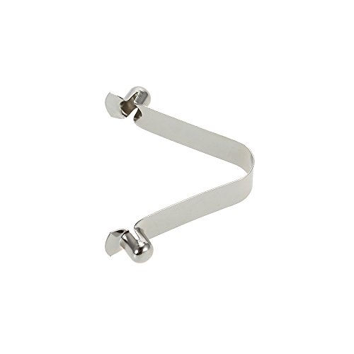 Anself 6pcs Kayak Paddle Spring Clips Tent Pole Clips Push Button Spring Snap Clip Bloqueio Tube Pin