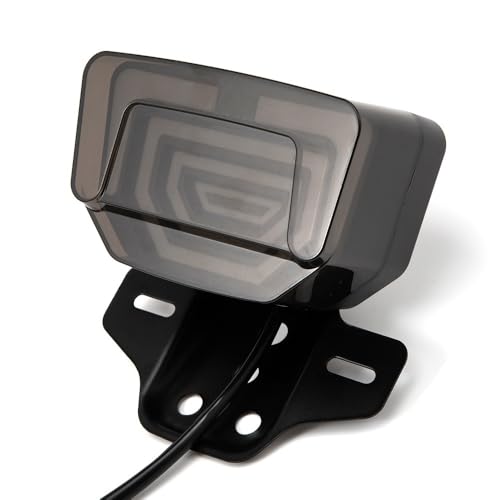 Luz trasera de motocicleta para rutas nocturnas seguras en ciudad y carretera