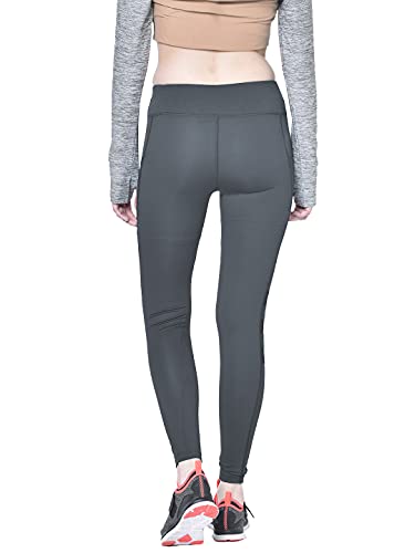 Image of CHKOKKO Women's High Rise Regular Fit Polyester Blend Sports Leggings (JSSTIGHT)