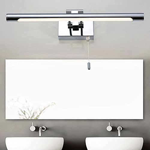 Lámpara de pared LED para baño con interruptor mueble espejo aplique 4000K 5