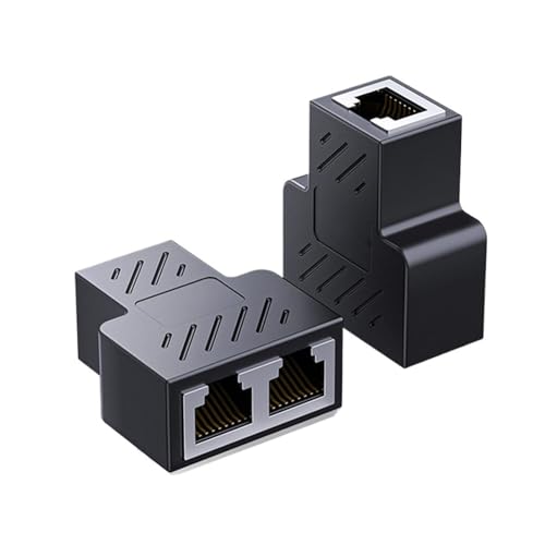 Répartiteur RJ45 pour connecter deux appareils sur une seule prise Ethernet murale