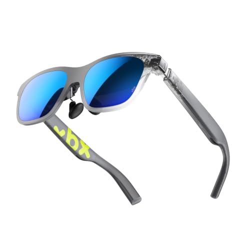 xbx a01+ AR Glasses by XREAL 62g Ultralight 147 Portable Big-Screen Display for Movies & Gaming Bright 1600-nit HDR10 USB-C DP for iPhone iPad Android Steam Deck ROG & PC