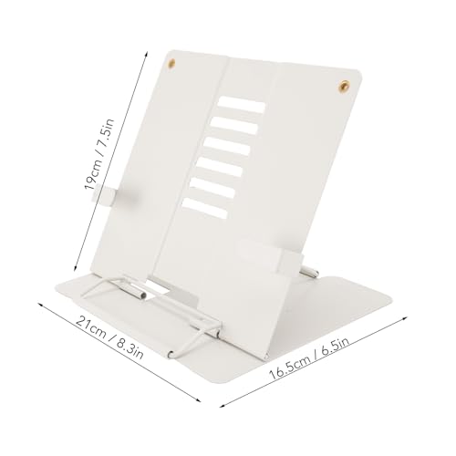 Support de bureau en macramé pliable en métal avec base antidérapante - 8