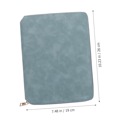 Bloc-notes compact de poche avec sachet zip papier cahier feuilles mobiles - 2