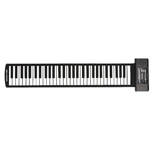 61 Touches Roll Up Piano, Clavier de Piano électrique Portable Multifonctionnel, Fonction MIDI, Clavier de Piano… - Les Beatles, Paul McCartney, John Lennon, RIngo Starr, George Harrison