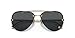 Versace VE2231 60mm Non-Polarized Aviator Sunglasses for Women – Gold Metal Frame with Gold Temples, 100% UV Protection, Lightweight & Comfortable Sunglasses, eShades Eyewear Kit Included