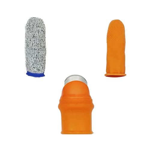Zhuohai Garden Silicone Thumb Knife, Finger Knife and Plant Picking Trim Tool for Kitchen