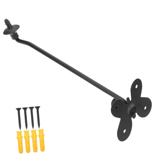 Toddmomy Professional Drum Cymbal Holder Cymbal Display Frame Metal Arm for Wall Mount