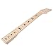 Maple Wood 22 Fret Guitar Neck Electric Guitar Parts Replacement