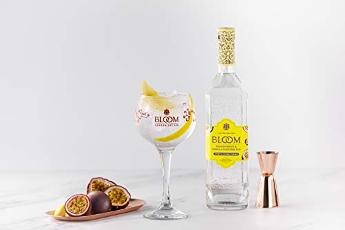 BLOOM Passionfruit Vanilla Blossom Gin - Ein fruchtig, frischer London Dry Gin mit cremigen Vanilleblüten und… – Bild 3