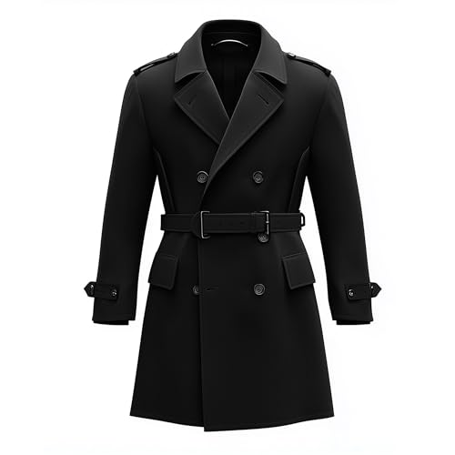 ジャケット・アウター RANCLIC big collar double short coat RANCLIC big collar double short coat