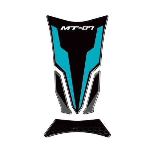 Protection réservoir MT-07 en résine premium pour moto Yamaha 2021-2024