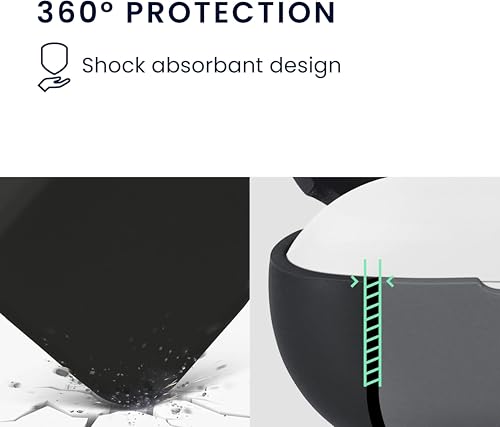 Image of Case Cover Compatible with CMF by Nothing Buds Pro 2 (2024) (Navy Blue)