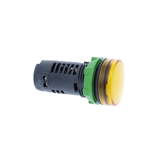 Piloto luminoso naranja monobloque 120V para panel de control 3
