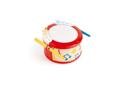 Hape Lern-Spiel-Trommel - Musikinstrument für Kinder, Schlaginstrument,...