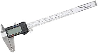 Large LCD Screen Electronic Digital Caliper 0-8 Inches/0-200 mm Measuring Range Inch/Metric/Fraction Conversion