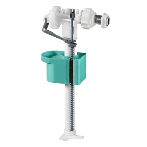 461601 Schläfer | Robinet flottant universel 3/8 pour réservoir de toilette, raccord en laiton, silencieux compatible avec le réservoir Sigma de Geberit et le modèle Sara de Pucci, vanne réglable