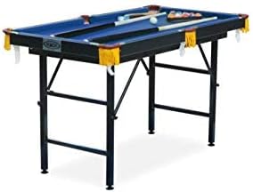RACK Leo 4-Foot Folding Billiard/Pool Table (Blue)