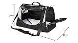 Trixie 28940 Tasche Holly, 30 × 30 × 50 cm, schwarz/grau