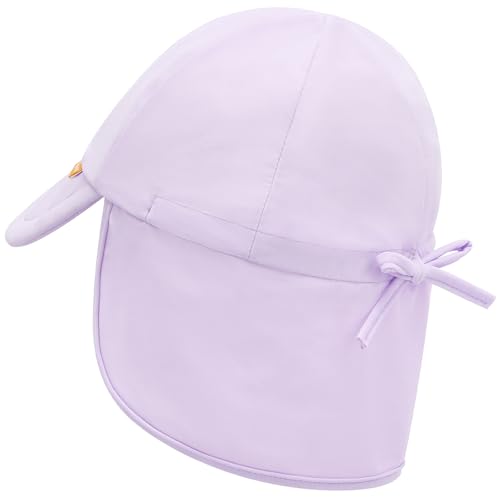 Adjustable Baby Sun Hats with UPF50+ & Neck Flap Protection - Perfect Swim & Play Toddler Hat for Girls & Boys2