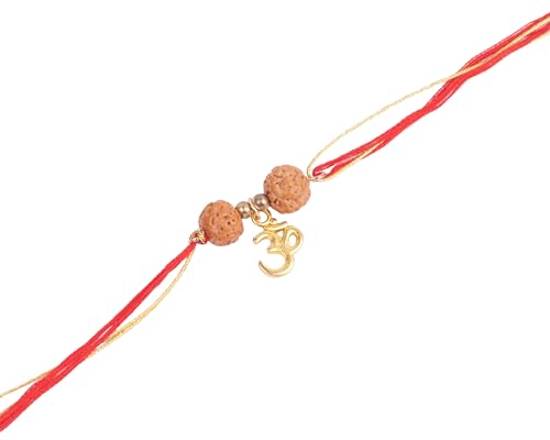 Image of Salty Rakhi for Brother & Bhaiya Bhabhi | Wrist Band Gift Pack for Sister, Bro, Bhaiya and Bhabhi | Bracelet for Men, Women | Fancy Jewellery Combo Gifts | Gift for Rakshabandhan | Traditional Rakhi Gift