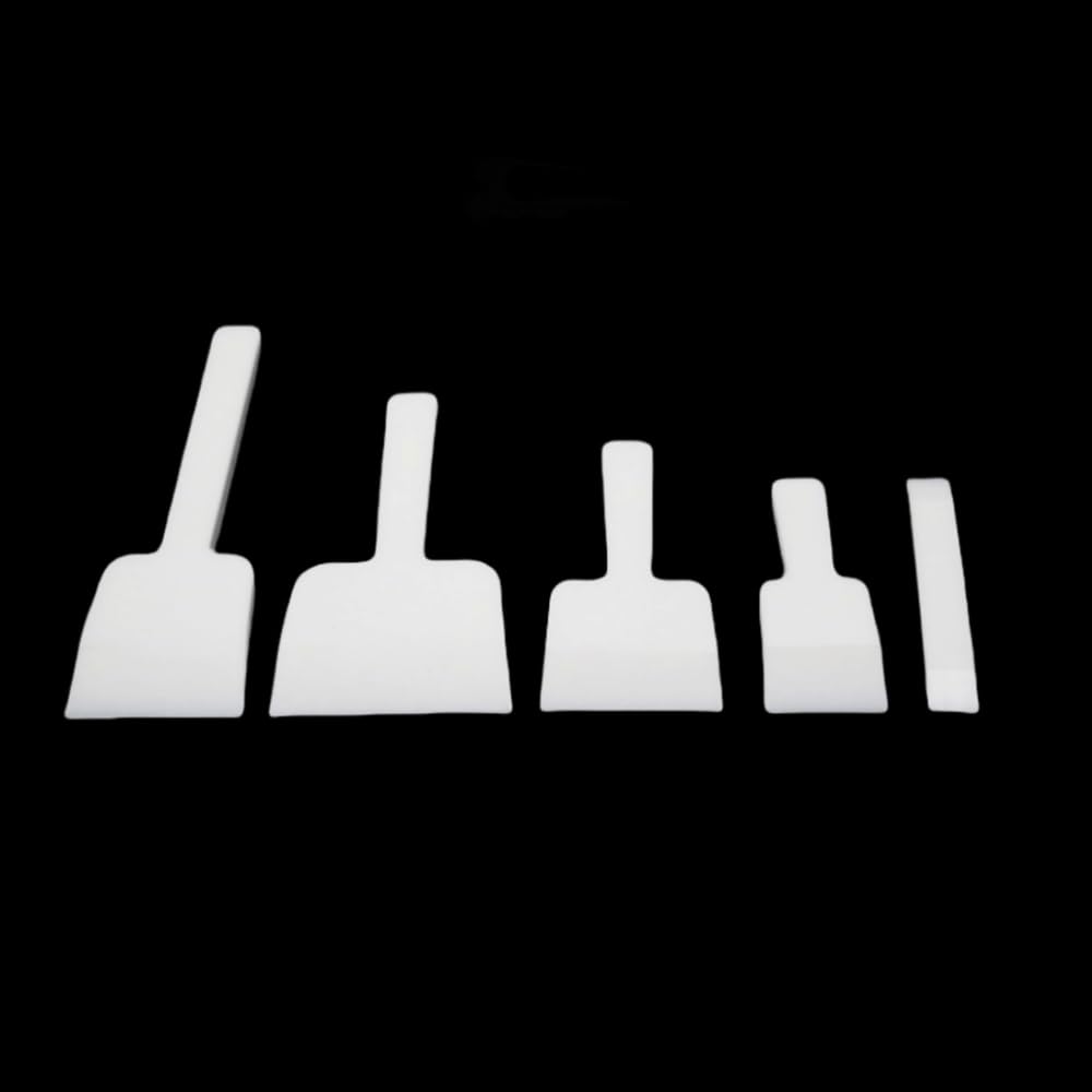 Raspador de PTFE - 1 raspador de PEFT for uso industrial y de laboratorio, resistente a altas temperaturas y a la erosión(60x200x10mm)