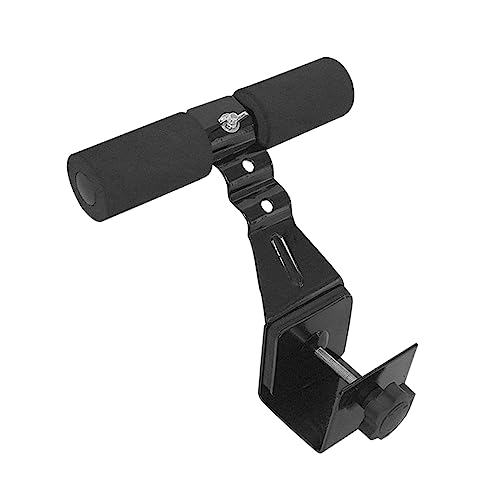 HONMEET Iron Material Sit-ups Trainer Abdominal Toning Belt Chest Expander Indoor Belly Trainer Height Adjustable