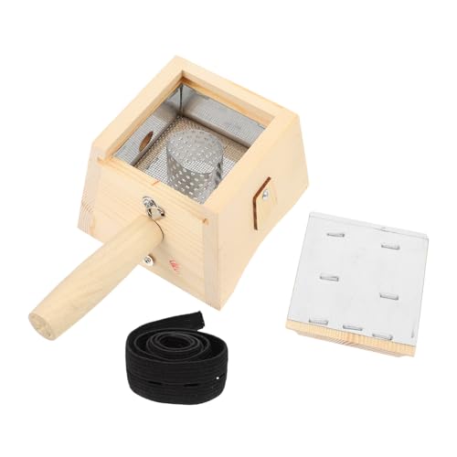 Caja de Moxibustión para Masaje Abdominal, Soporte Portátil para Moxibustión
