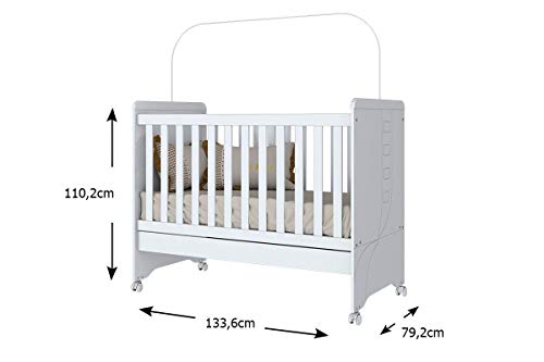 Berço Multifuncional Mini Cama Pão de Mel Henn