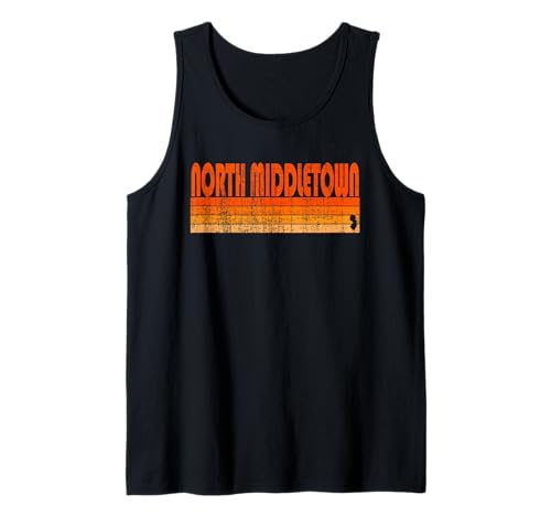 North Middletown, New Jersey Retro 80er Jahre Stil Tank Top