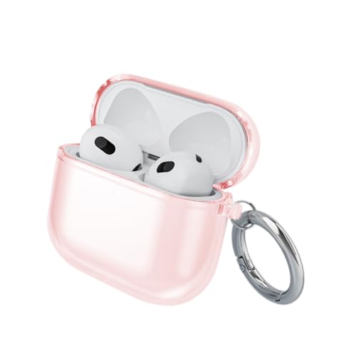 UrbanPulse AirPods 4 �p �P�[�X AirPods��l���� TPU���ی�J�o�[ �S�ʕی� �ϏՌ� ���� �����h�~ �����ɂ��� �h�� �h�o ���ϖh�~ �����[�d�\ �J���r�i�t�� Airpods4�Ή� �ی�P�[�X (�����ȃs���N)