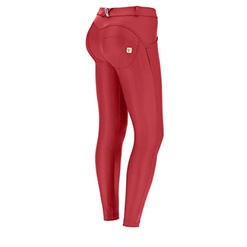 WR.UP Freddy Superskinny 7/8 Normale Taille Kunstleder Special Edition Deep Claret S