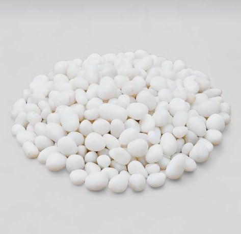 Garden Art 2/kg White Very Small Pebbles for Home Decor | Best for Home, Garden, Pot Plants, Fish Tank and Landscaping (2kg White Very Small)-image-16