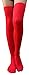 AM Landen®Basic Thigh High Stockings (Red)