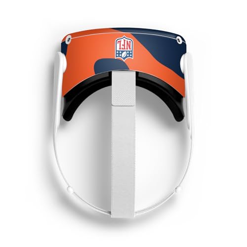 Autocollant Meta Quest 2 casque vinyle NFL Denver Broncos Head Case Designs - 2