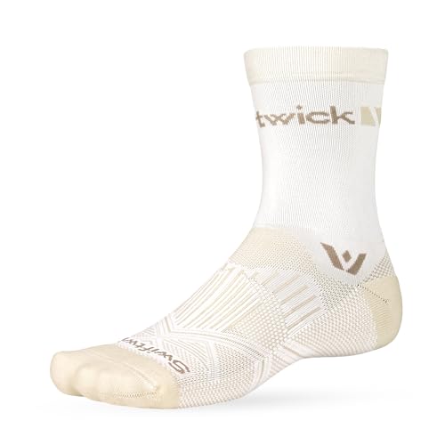 Image of Swiftwick - ASPIRE Mid-Crew Cycling Socks, Maximum Breathability, Moisture Wicking