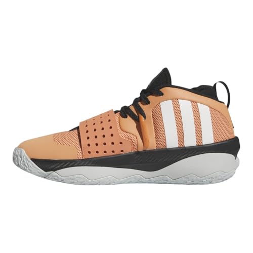 adidas Mens Dame 8 Extply Basketball Sneakers Shoes - Orange - Size 10.5 M3